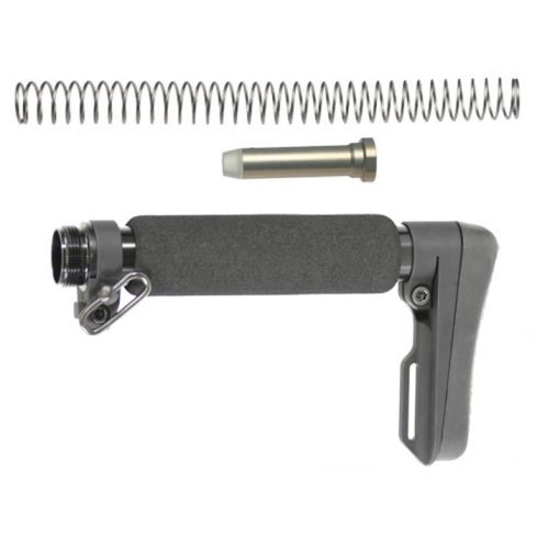 (AR-UL-E) Ultra Lite Stock Entry Length - Assembly-Black-0.5"