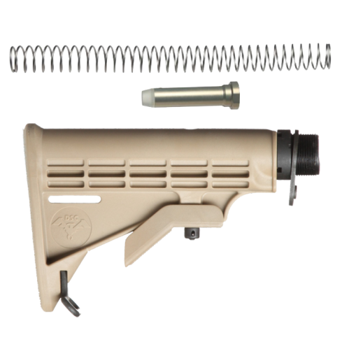 DS-4 6-Position Car Buttstock-FDE-Commercial-Assembly