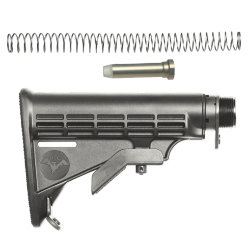 DS-4 6-Position Car Buttstock-Gray-Commercial-Assembly