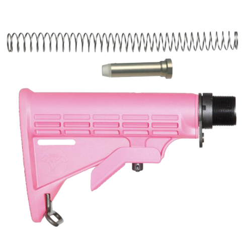 DS-4 6-Position Car Buttstock-Pink-Commercial-Assembly