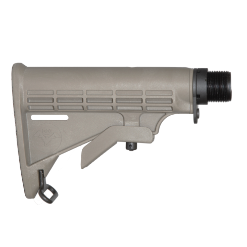 M4 6-Position Car Buttstock-Coyote Brown-Commercial-Buffer Tube ONLY