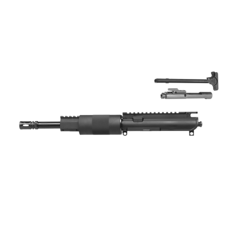 9" 1:8 .300 BLK HBAR Flattop Complete Upper, Gas Block
