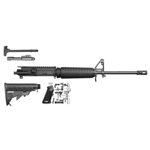 16" 1:9 Chrome Lined Lightweight Flattop Kit