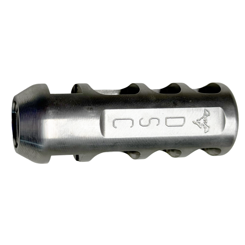 Bullseye Muzzle Brake-Bull Barrel-Stainless Steel-1/2 x 28 tpi