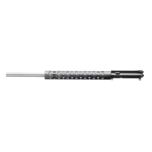 24" 6.8 SPC II Bull Barreled Flattop Complete Upper w/ Low Pro Gas Block, 15"  HG