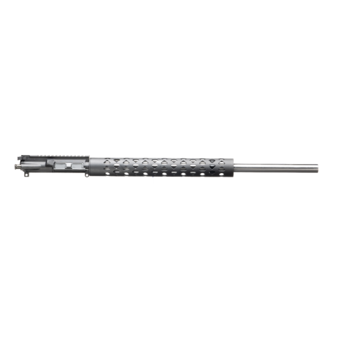 24" 6.8 SPC II Bull Barreled Flattop Complete Upper w/ Low Pro Gas Block, 15"  HG