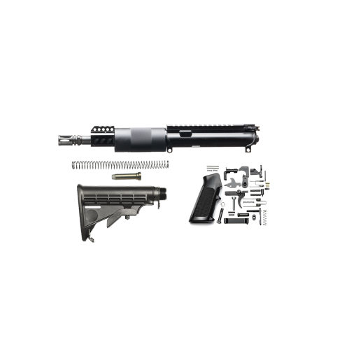 7.5” SBR Kit w/ Rail Height Gas Block, M4 Stock