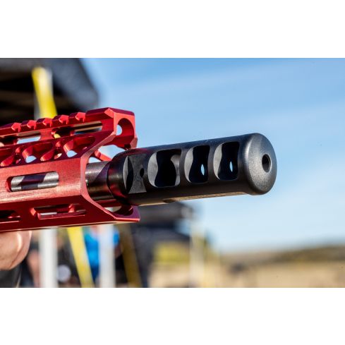 Bullseye Muzzle Brake-Heavy Barrel-Black Nitride-1/2 x 28 tpi