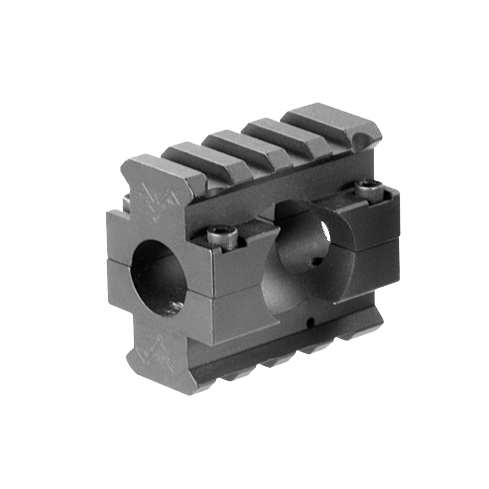 2 Rail Picatinny Gas Block-.625"