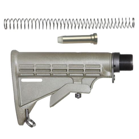DS-4 6-Position Car Buttstock-OD Green-Commercial-Assembly
